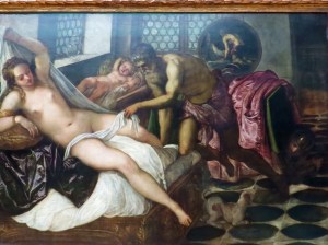 Vulcan Surprising Venus and Mars by Tintoretto