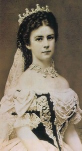Photograph of Empress Elisabeth on her Coronation Day