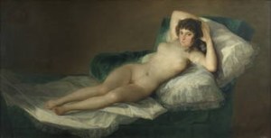 La Maja Desnuda, Goya, 1797