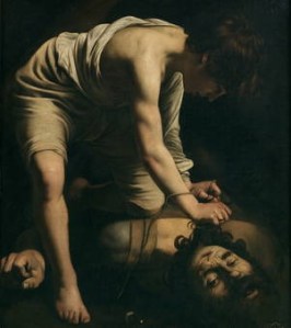 David and Goliath, Caravaggio, 1600