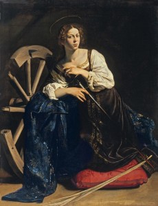 Saint Catherine of Alexandria, Caravaggio, 1598