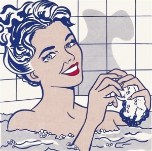 Woman in Bath, Lichtenstein, 1963